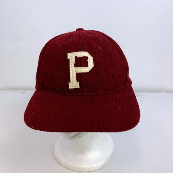 Portland Gear Mens “P” Oregon Map Wool Blend Leather Strapback Hat Cap‎ - Picture 1 of 7